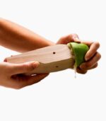 Handcrafted Wooden Decorative Accent - Image 2