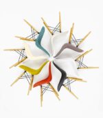 Modern Plastic Dining Chair - Image 4